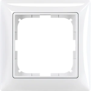 BASIC55 1-GANG COVER FRAME WHITE