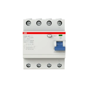 ABB 4P 63A 30MA AC-TYPE RESIDUAL CURRENT CIRCUIT BREAKER