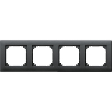 MERTEN M-PLAN ANTRACITAS RĖMELIS 4-VIETŲ