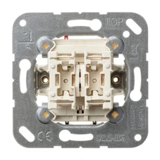 JUNG AS WHITE 2-GANG 2-WAY SWITCH