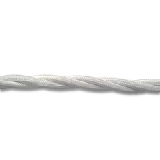 FND 3X1.5MM² 10M SUSUKTO AUDINIO RETRO KABELIS BALTAS