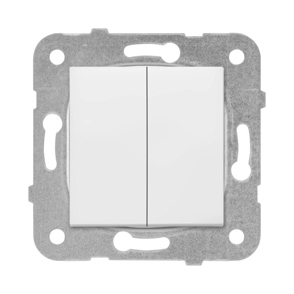 KARRE/MERIDIAN 2-GANG ONE-WAY SWITCH