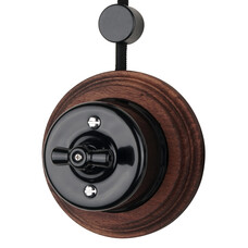 FND PAVIRŠINIS SUKAMASIS PERJUNGIKLIS JUODAS PORCELIANAS