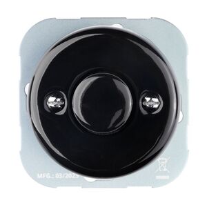 FND UNIVERSALUS ŠVIESOS REGULIATORIUS LED 3-250W JUODAS PORCELIANAS