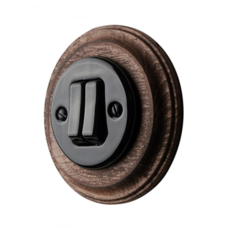 FND DVIGUBAS MYGTUKAS JUODAS PORCELIANAS