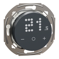 RENOVA KAMBARIO/GRINDŲ TERMOSTATAS JUODAS