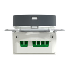 RENOVA KAMBARIO/GRINDŲ TERMOSTATAS JUODAS