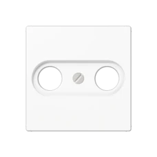 JUNG AS WHITE TV-R SOCKET END-OF-LINE