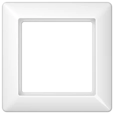 JUNG AS WHITE 1-GANG FRAME