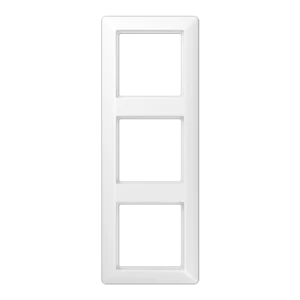 JUNG AS WHITE 3-GANG FRAME