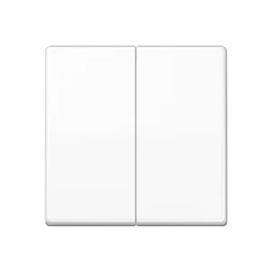 JUNG AS WHITE 2-GANG 1-WAY SWITCH