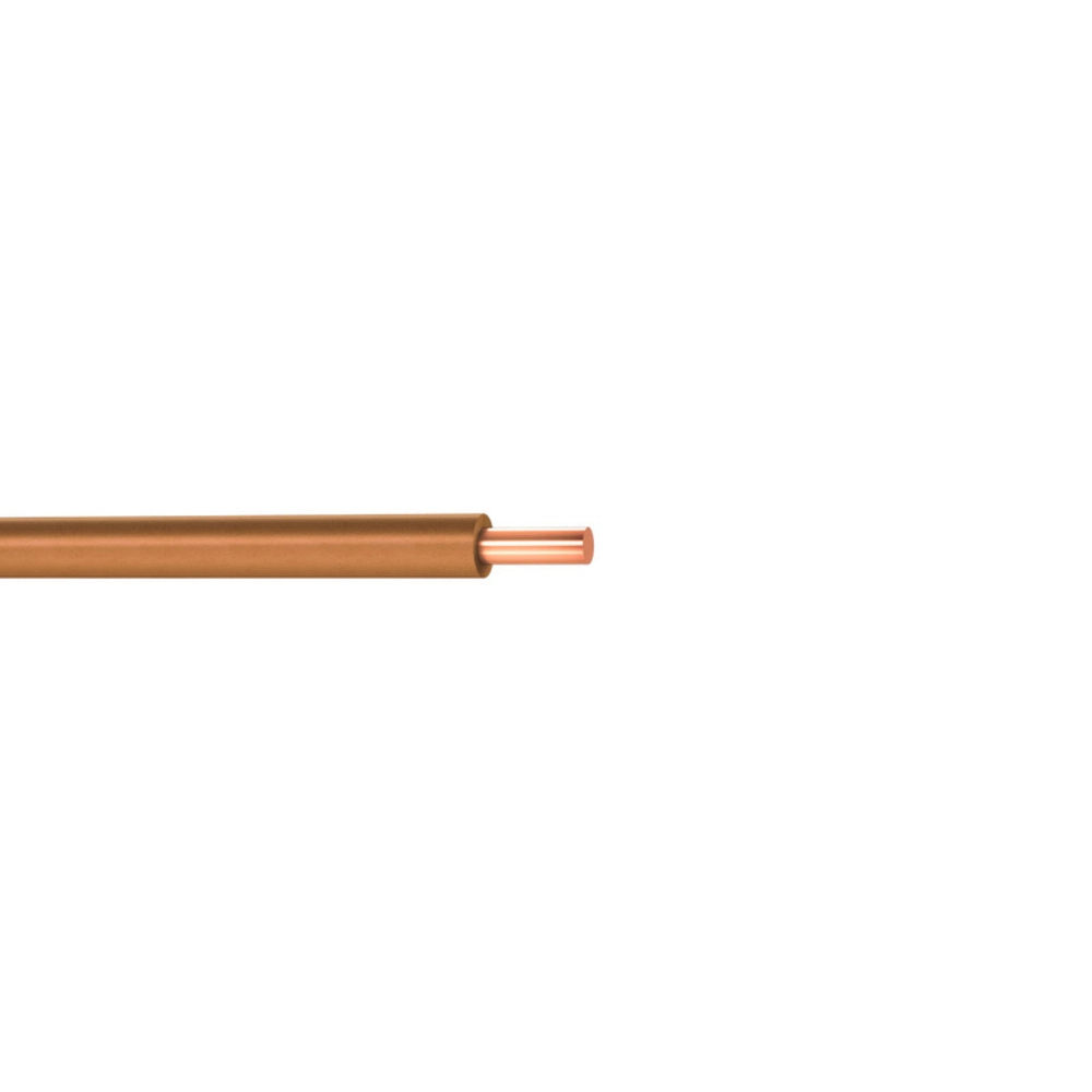 H07V-U/ML 1.5MM² 100M BROWN INSULATED WIRE