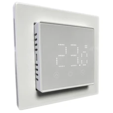 HEBER HT-155 3600W 16A DIGITAL FLOOR AND ROOM THERMOSTAT WHITE