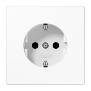 JUNG LS WHITE 1-GANG SOCKET OUTLET