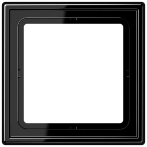 JUNG LS BLACK 1-GANG FRAME