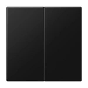 JUNG LS GRAPHITE BLACK MATT 2-GANG 1-WAY SWITCH