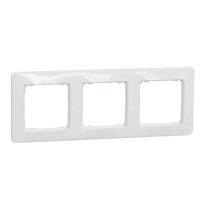 SEDNA DESIGN & ELEMENTS 3-GANG COVER FRAME WHITE