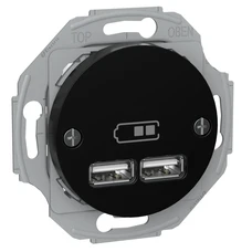 RENOVA USB ĮKROVIKLIS 2.1A JUODAS